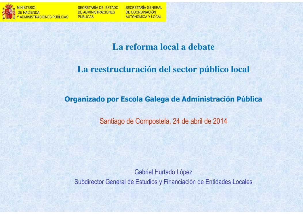 Transparencia administrativa e dereito a un bo goberno no ámbito local (Lei 19/2013)